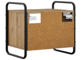 Hanging Bedside Cabinet 2 pcs Artisan Oak 40 x 30 x 50 cm 8013565