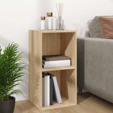 800120 Vinyl Storage Box Sonoma Oak 71x34x36 cm Engineered Wood