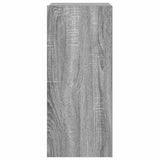 TV Wall Cabinet with LED Lights Grey Sonoma 30.5x35x70 cm 837242