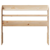 Headboard with Shelves 90 cm Solid Wood Pine 850962