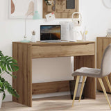 Desk with Drawer Artisan Oak 100 x 50 x 78 cm Engineered Wood 888946