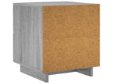 Bedside Cabinet 2 pcs Grey Sonoma 33.5 x 34.5 x 50 cm 8011400