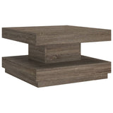 Coffee Table Grey 60x60x35 cm MDF 286098