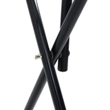 Saddle Rack Foldable Freestanding Black Iron 172441