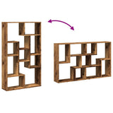 Bookcase Old Wood 72x20x120.5 cm Engineered Wood 858163