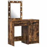 Dressing Table 2 pcs Brown 50 x 41 x 135 cm Engineered wood 3334240