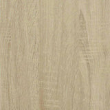 Bathroom Sink Cabinet Sonoma Oak 80x33x60 cm Engineered Wood 842462