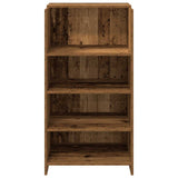 Reception Desk Old Wood 55x50x103.5 cm Engineered Wood 859022
