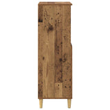 Highboard Oak Wood 60 x 36 x 110 cm Engineered Wood 8014918