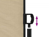 Retractable Side Awning Beige 160x500 cm 4004435