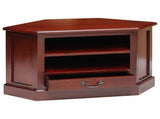 CornerTVCabinet Brown 80 x 40.5 x 45 cm Solid Mahogany Wood 42009930