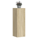 Plant Stands 2 pcs Sonoma Oak 33x33x100 cm Engineered Wood 3307884