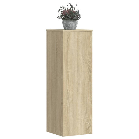Plant Stands 2 pcs Sonoma Oak 33x33x100 cm Engineered Wood 3307884
