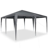 Party Tent Anthracite 400 x 400 x 266 cm Polyethylene and Steel 42003423