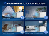 30L Clothes Dryer Dehumidifier - White T3398P342269