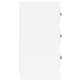 Sideboard High Gloss White 70x35.5x67.5 cm Engineered Wood 816226