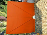 Collapsible Terrace Side Awning Terracotta 300x200 cm 44573