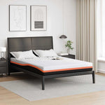 Mattress White and Grey 160 x 200 cm Gel Memory Foam 4106355