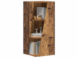 Side Shelf Old Wood 33 x 32 x 100.5 cm Engineered Wood 892425