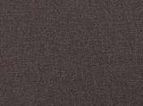 Recliner Chair Dark Brown Fabric 342455