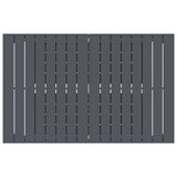 Garden Dining Set 9 pcs Anthracite Steel 3378836