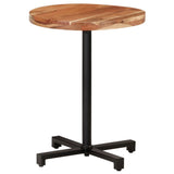 Bistro Table Round 60x75 cm Solid Acacia Wood 320277