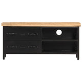 TV Cabinet 90x30x41 cm Rough Mango Wood 320662