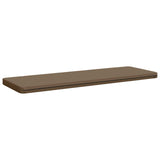 2-Piece Bench Cushions VUGHT 2 pcs 100% Polyester Taupe 951985
