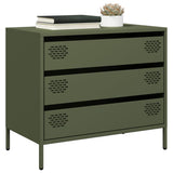 Sideboard Olive Green 68x39x58.5 cm Cold-rolled Steel 851296