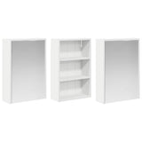 Bathroom Cabinet Set 3 pcs 126 x 16 x 62.5 cm Engineered wood 3403824