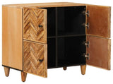Storage Cabinets Brown 60 x 33.5 x 75 cm Solid Mango Wood 4018942