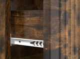 Drawer Cabinet Smoked Oak 66 x 34.5 x 90 cm Engineered Wood 893920