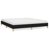 Bed Frame without Mattress Black 180x200 cm Super King Super King Fabric 349838