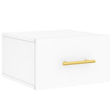 Wall-mounted Bedside Cabinets 2 pcs White 35x35x20 cm 829789