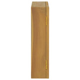 ZNTS Mirror Cabinet 60x10x40 cm Solid Wood Teak 338242