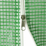 Greenhouse Green PE mesh fabric, galvanised steel Large 45534