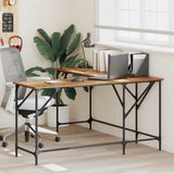 Desk Old Wood 149 x 149 x 75 cm Engineered Wood 882862
