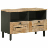 Storage Cabinets Natural 70 x 33 x 46 cm Solid Mango Wood 4018845