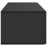 Wall-Mounted TV Cabinet Black 78.5 x 41 x 30 cm Engineered Wood 898516