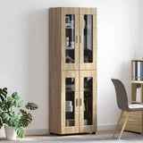 Highboard FLORIN Sonoma Oak 60 x 35 x 182 cm Engineered Wood 3397906