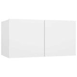 5 Piece TV Cabinet Set White Engineered Wood 3074454