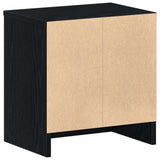Bedside Cabinets 2 pcs with Drawer Black 39x28x41 cm 858752
