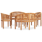 Garden Lounge Set Teak 3059964