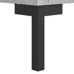 Highboard Concrete Grey 69.5x34x180 cm Engineered Wood 3189961