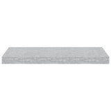 Floating Wall Shelves 4 pcs Concrete Grey 60x23.5x3.8 cm MDF 326599