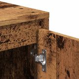 TV Cabinet Old Wood 120x30x40.5 cm Engineered Wood 856786