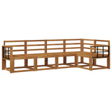 Outdoor Sofa Set 5 pcs Natural 3366402
