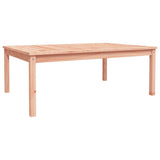 Garden Table 121x82.5x45 cm Solid Wood Douglas 824132