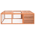 Garden Animal Cage 150x100x50 cm Solid Firwood 171452