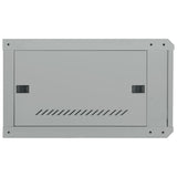 Network Cabinet with Storage Grey 53 x 60 x 30 cm Steel 42017650